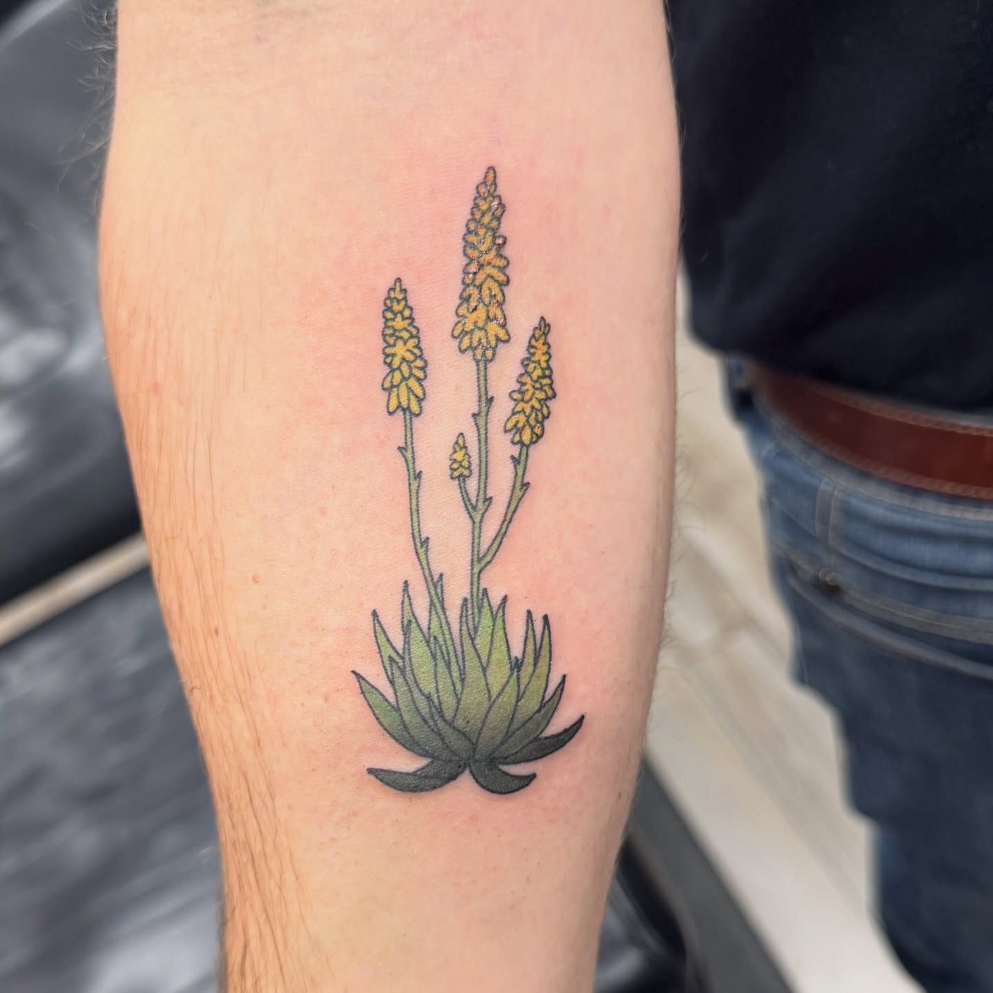 Tattoo by @izfisch — dotwork