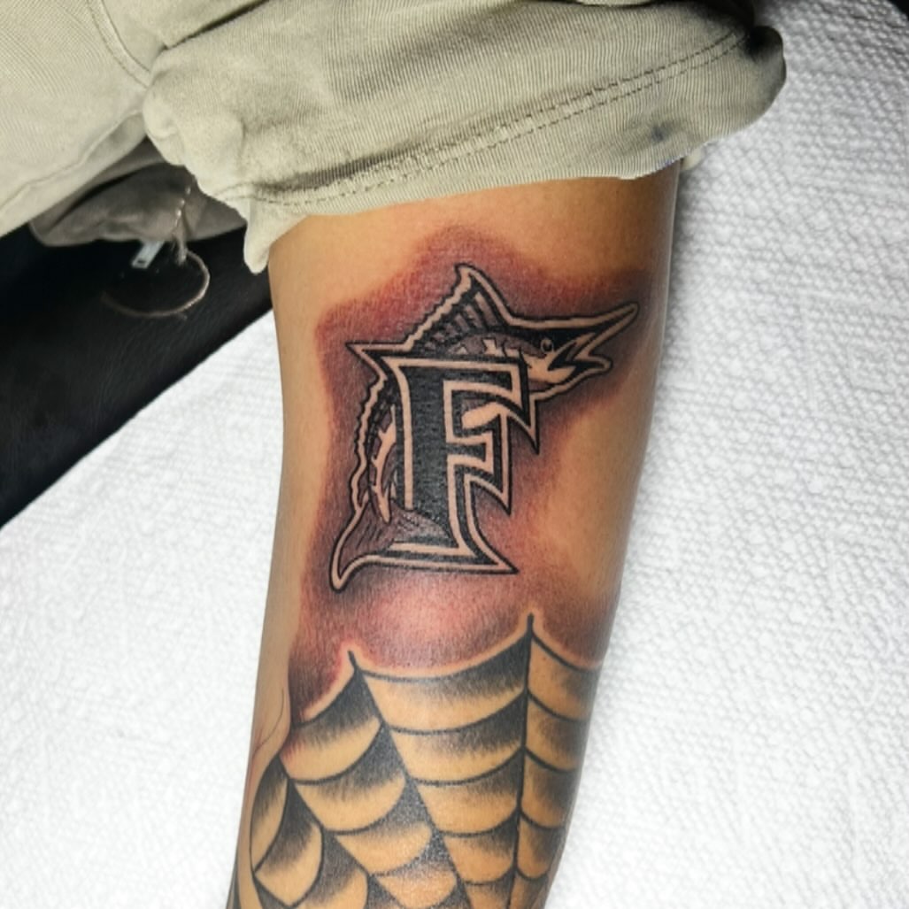 Tattoo by @jay723 — black_and_grey