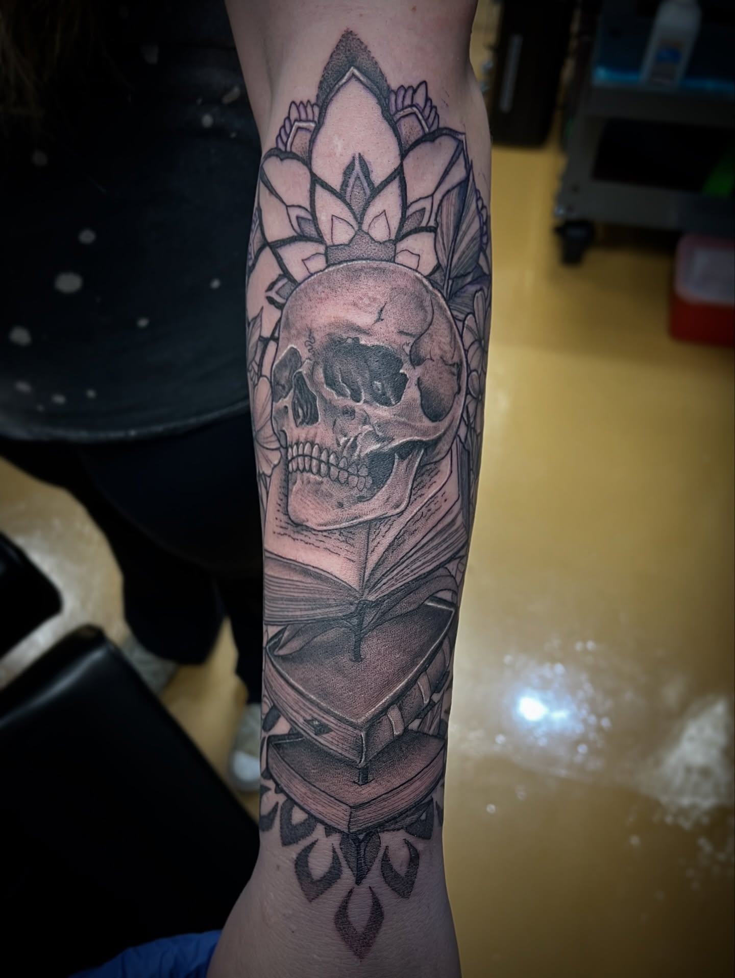 Tattoo by @katrina_oke — realism, black_and_grey