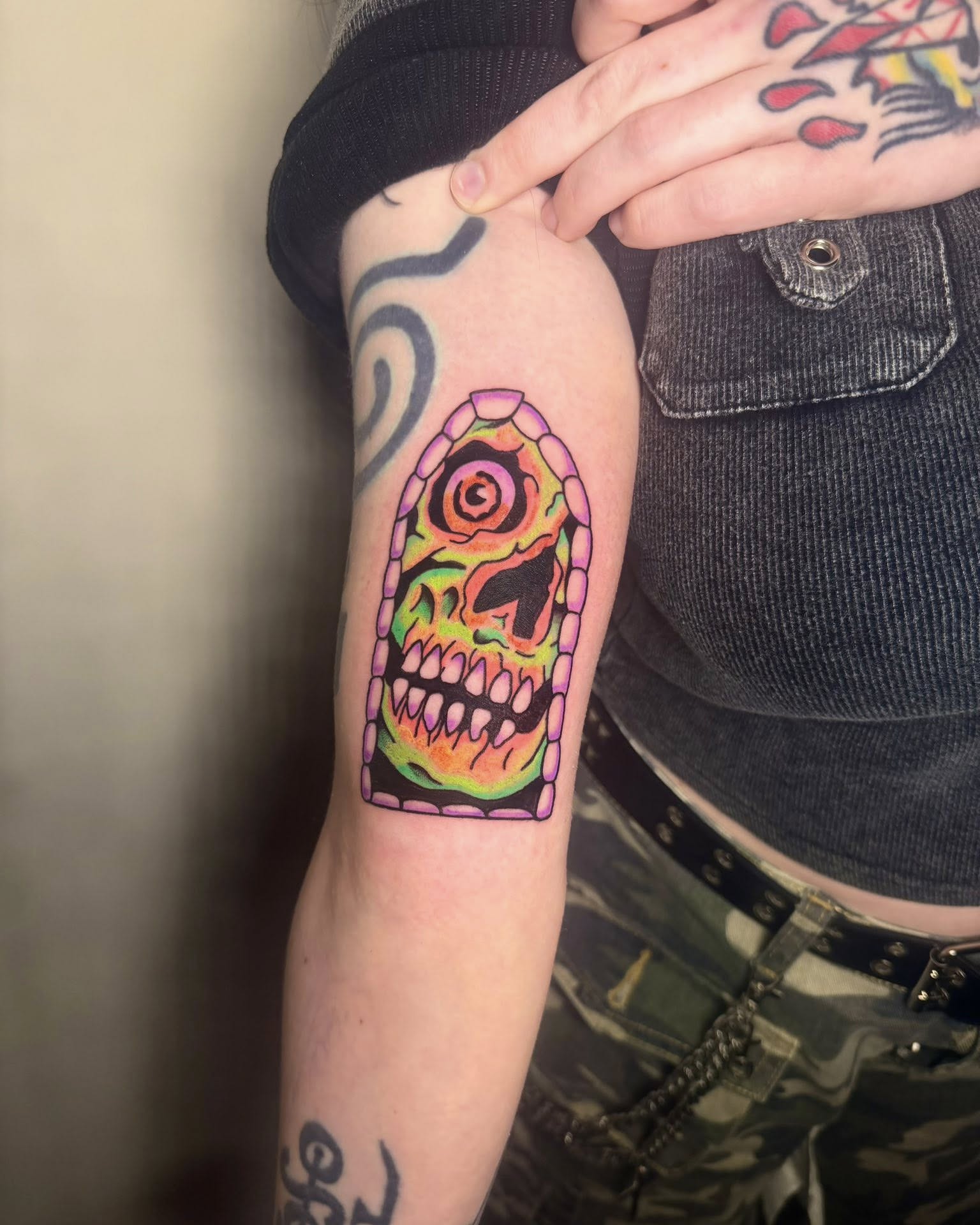 Tattoo by @mom_tats — chicano