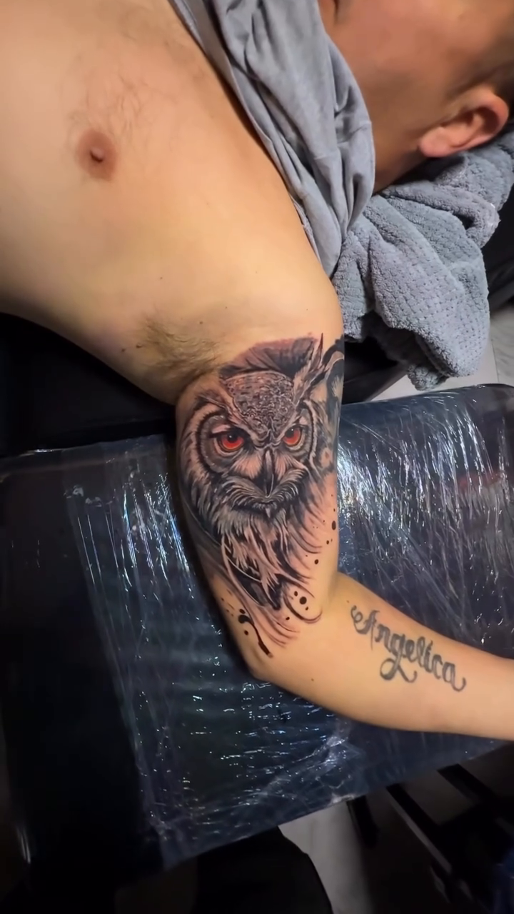 Tattoo by @erasmovasqueztattoo — realism, black_and_grey