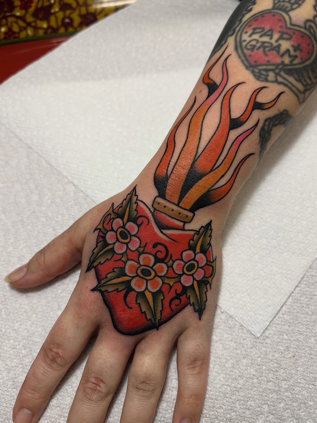 Tattoo by @hannaheddytattoo — american_traditional