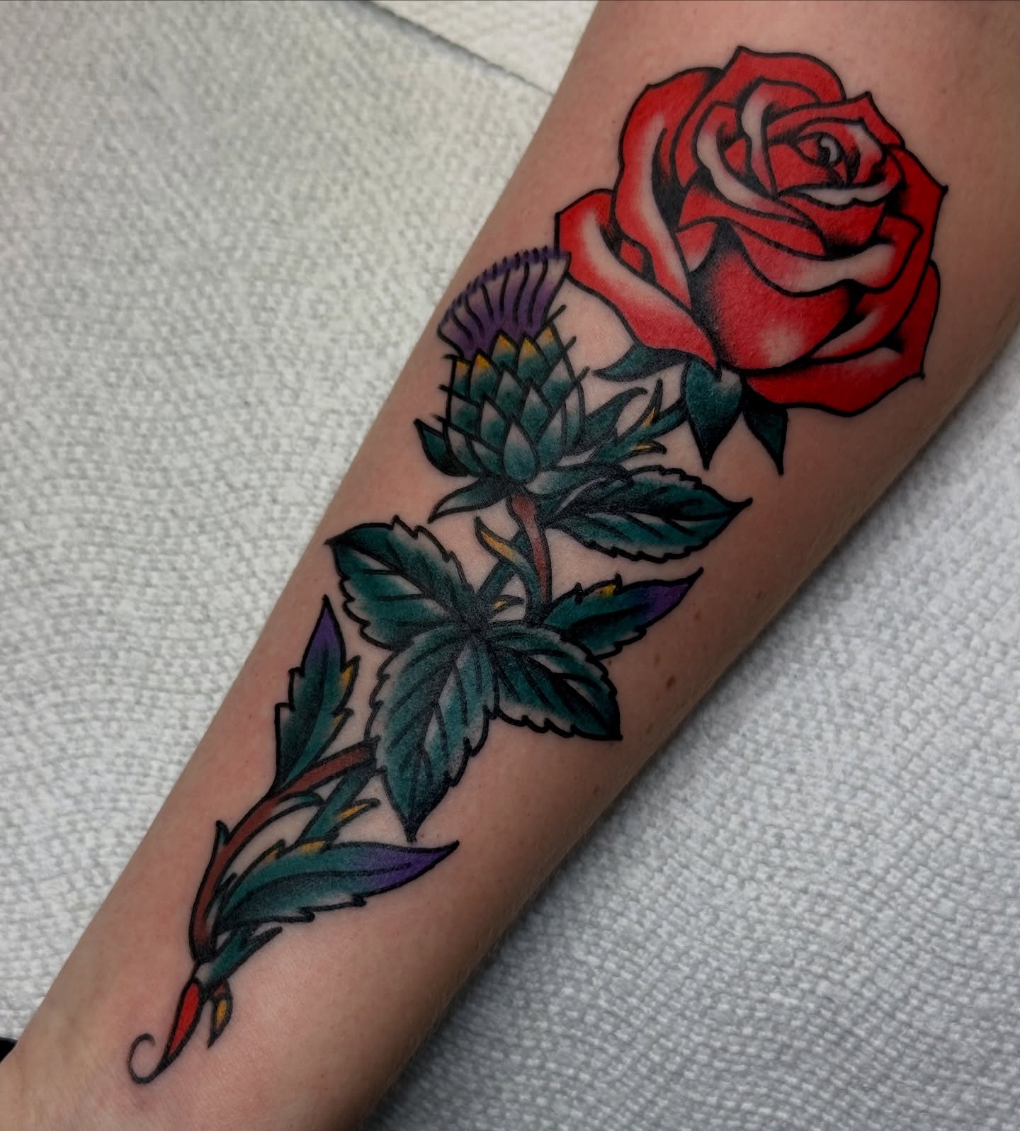 Tattoo by @bonhommetattoo — american_traditional