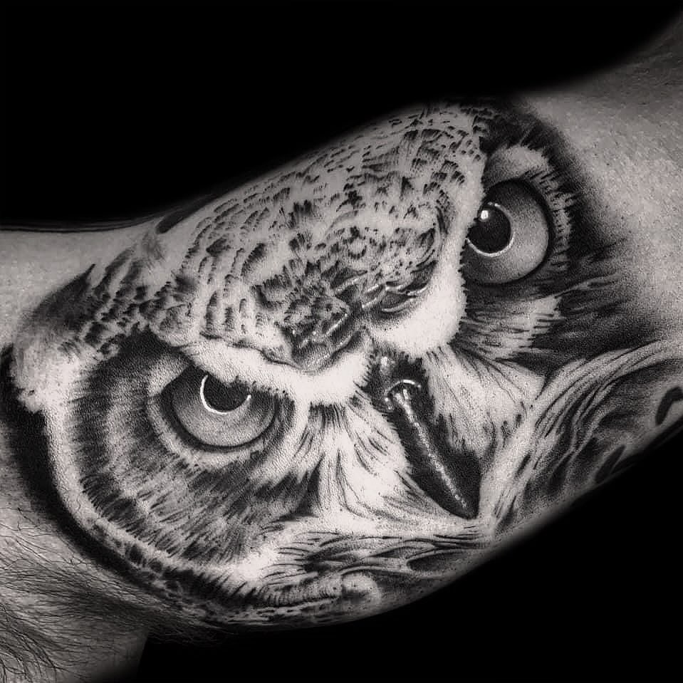 Tattoo by @freehandinbrandon — realism, black_and_grey