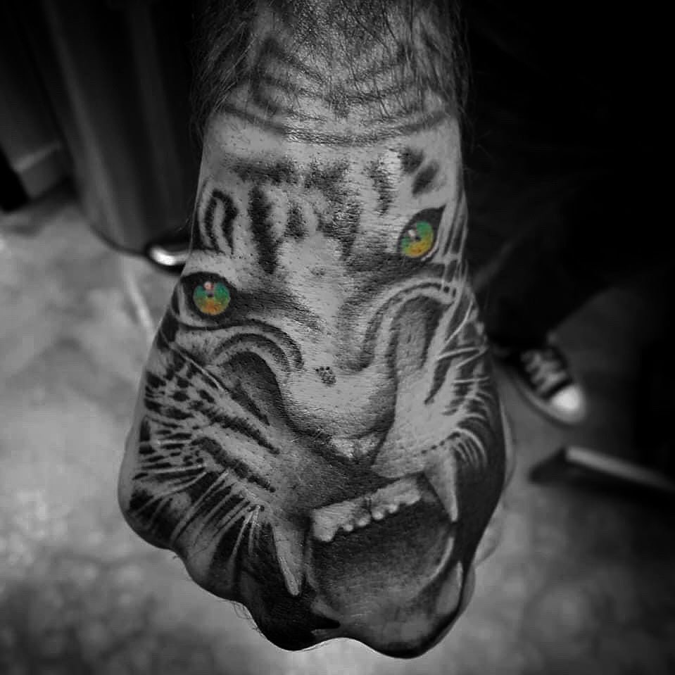 Tattoo by @freehandinbrandon — realism, black_and_grey