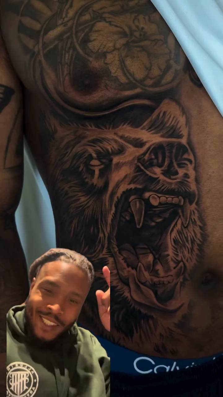 Tattoo by @dontaviousdavis_ — realism, black_and_grey