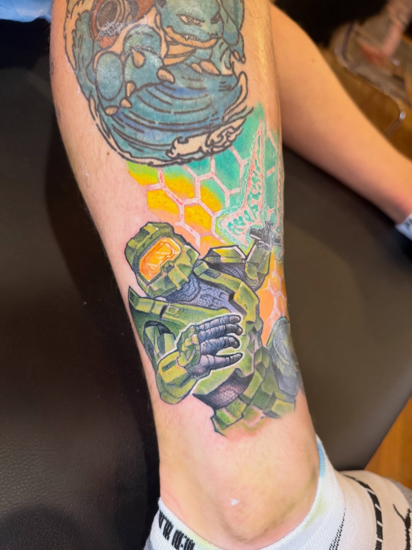 Tattoo by @kevinonleytattoos — new_school, realism