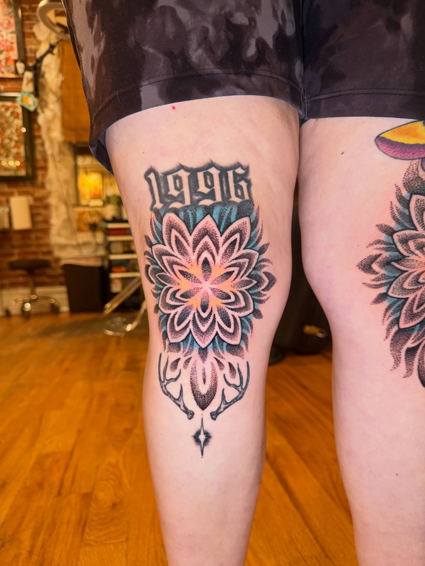 Tattoo by @kevinonleytattoos — dotwork