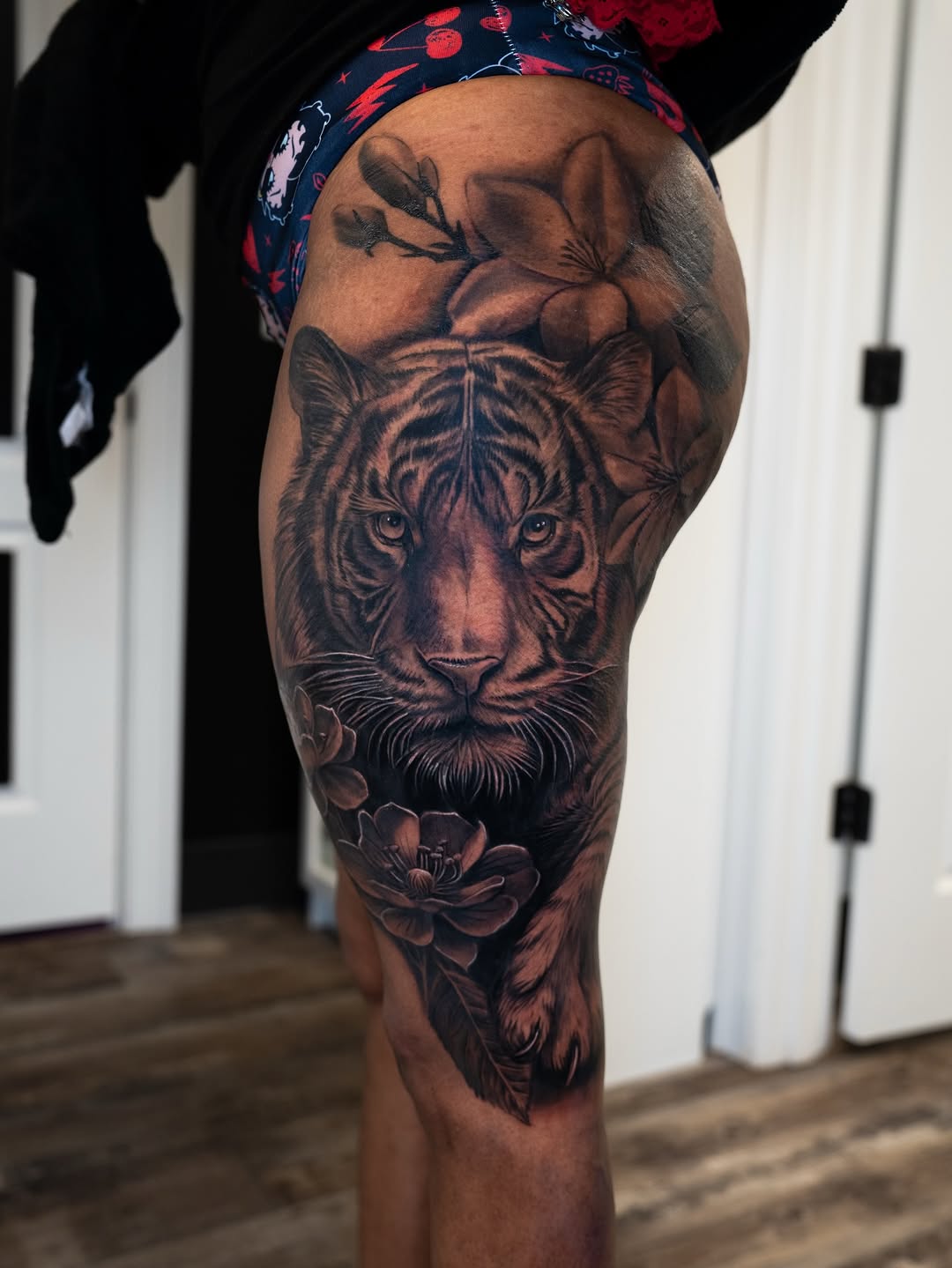Tattoo by @montanas.tattoos — realism, black_and_grey