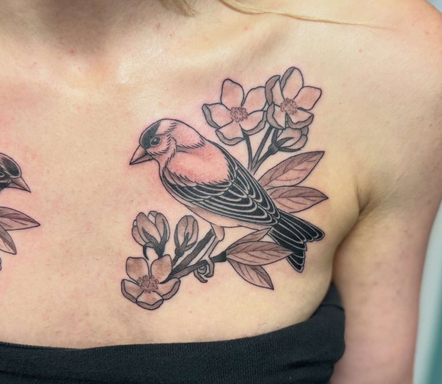 Tattoo by @suzannafisher — black_and_grey