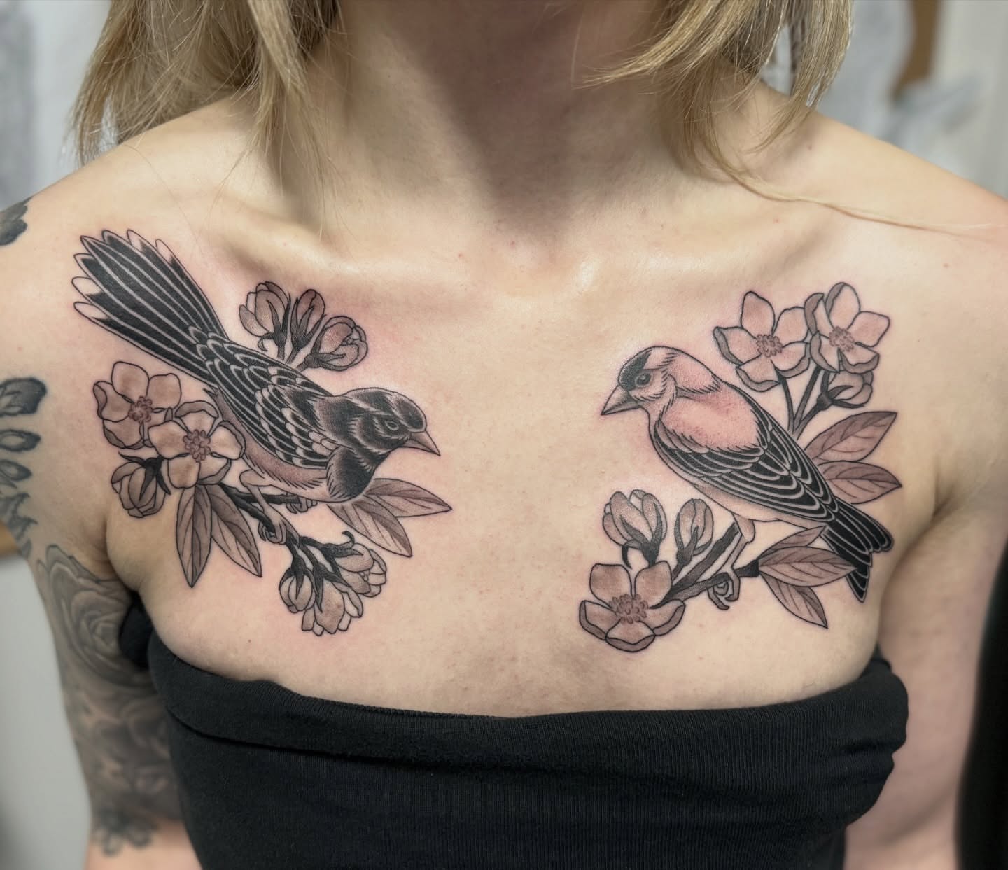 Tattoo by @suzannafisher — black_and_grey