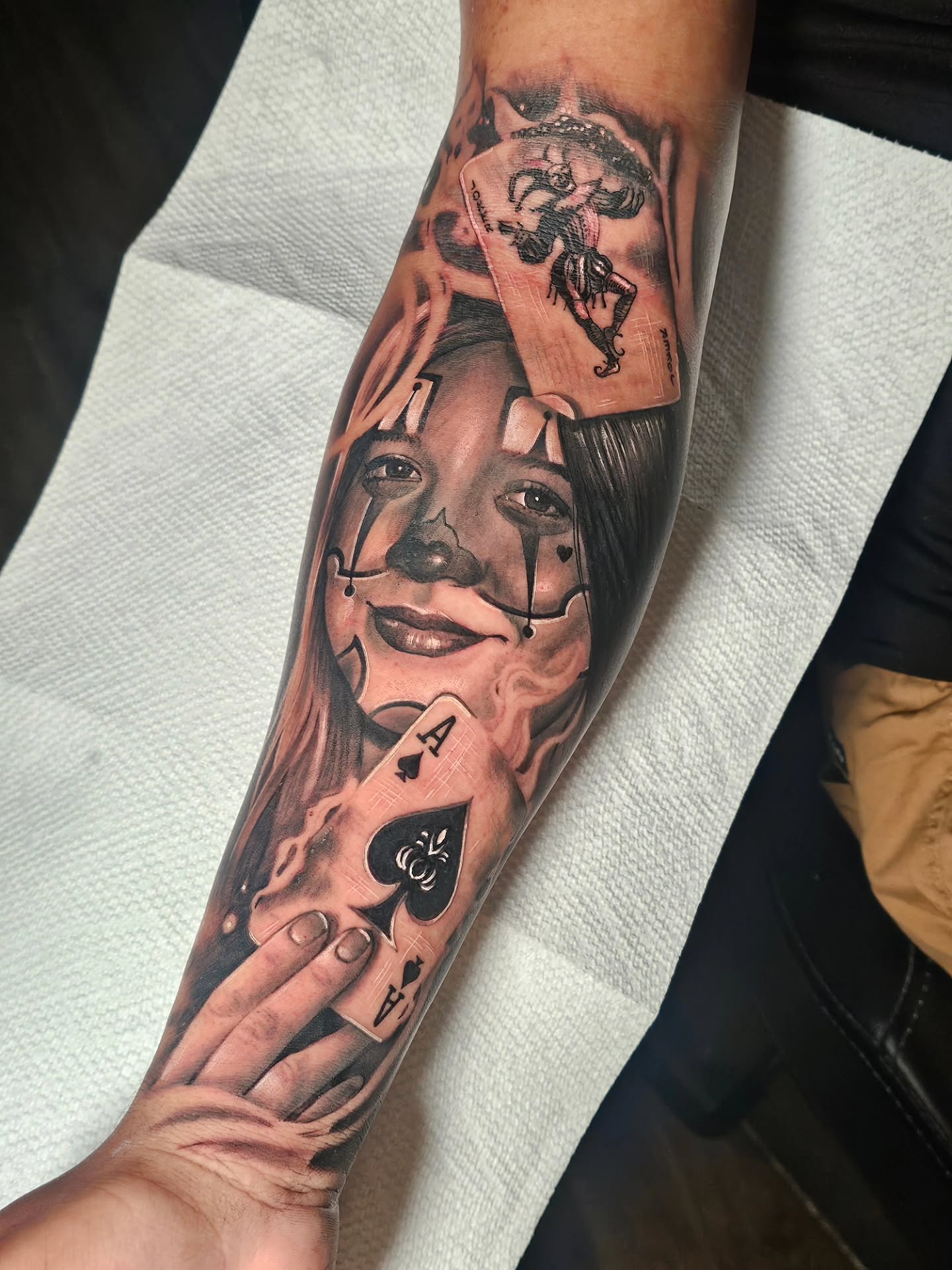 Tattoo by @truepigments — realism, dark_realism