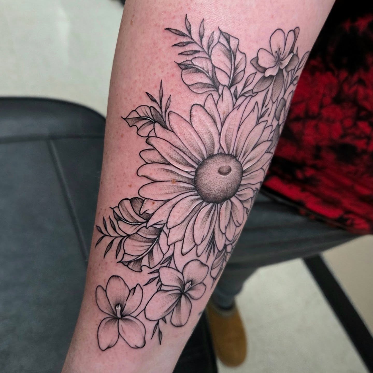 Tattoo by @tatshalverson — black_and_grey, realism