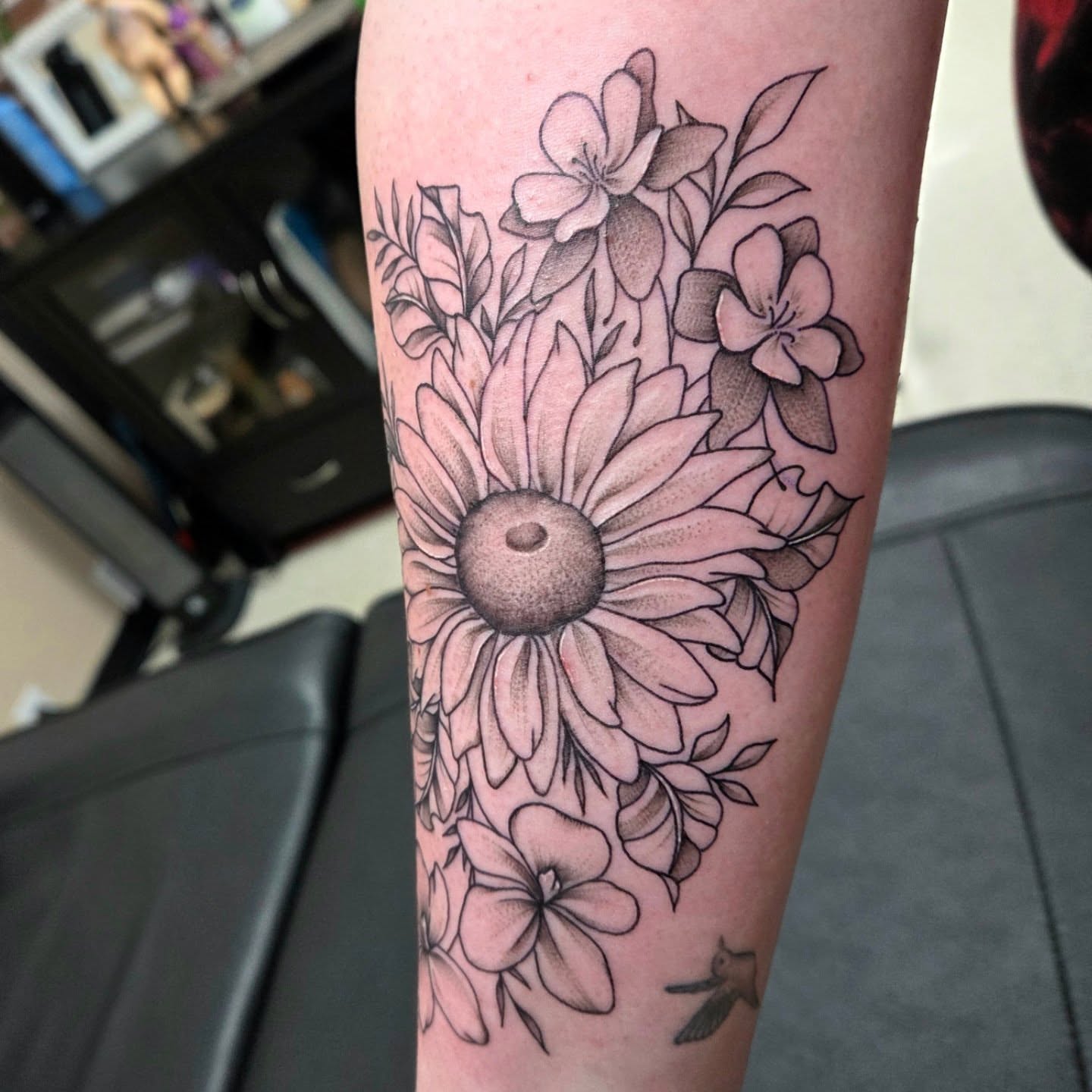 Tattoo by @tatshalverson — black_and_grey, realism
