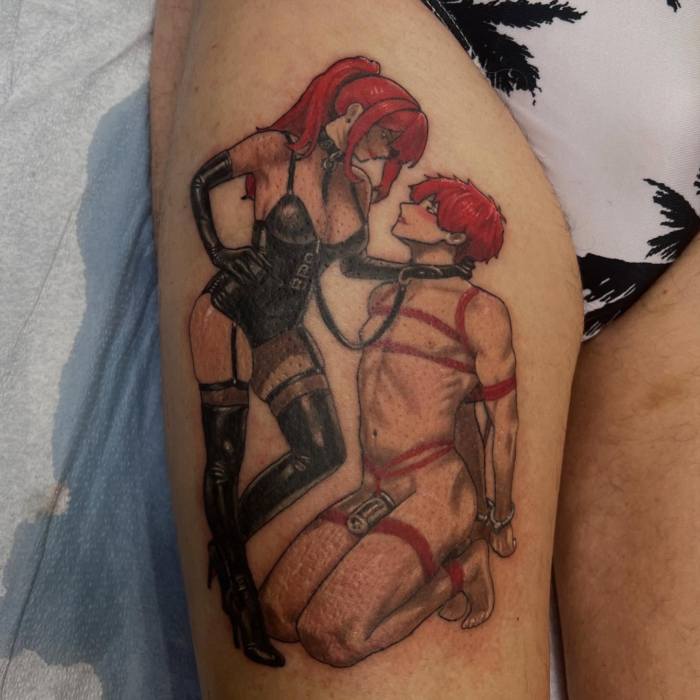 Tattoo by @tattoosbyteri — realism, anime