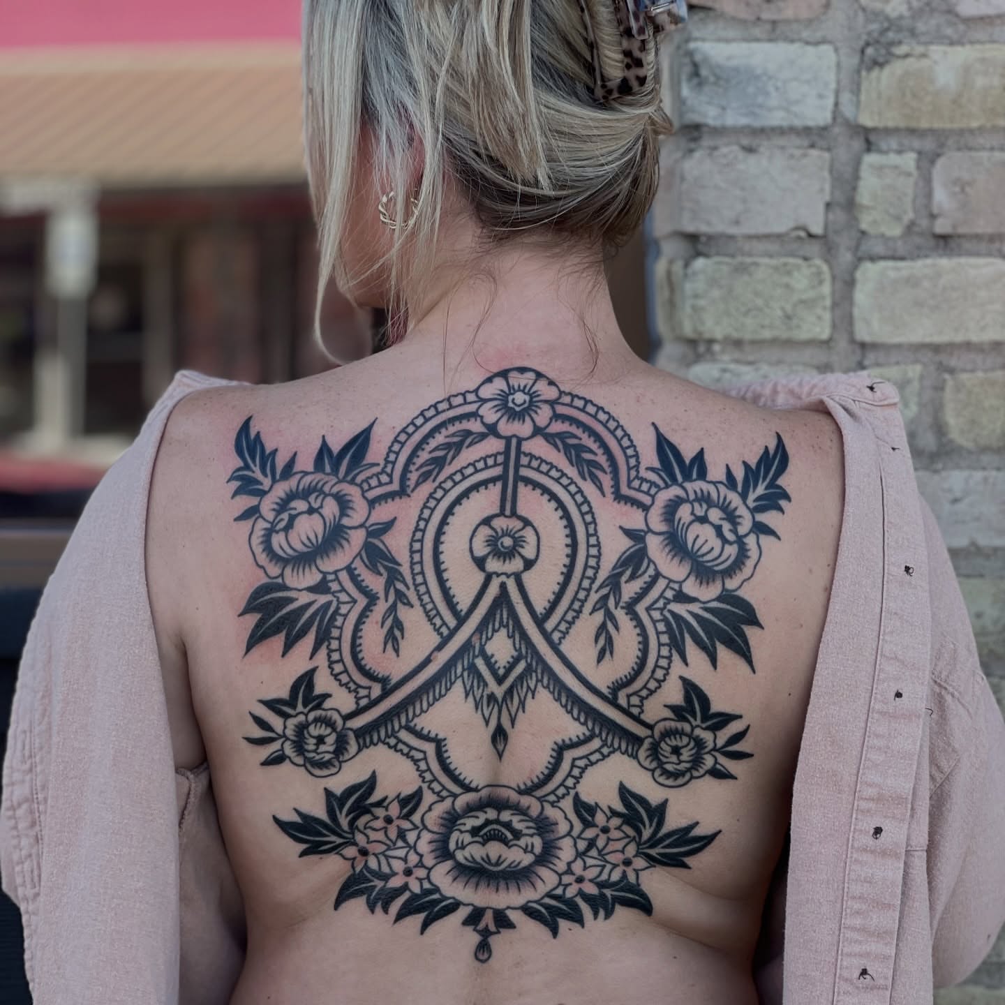 Tattoo by @morganhabe — ornamental