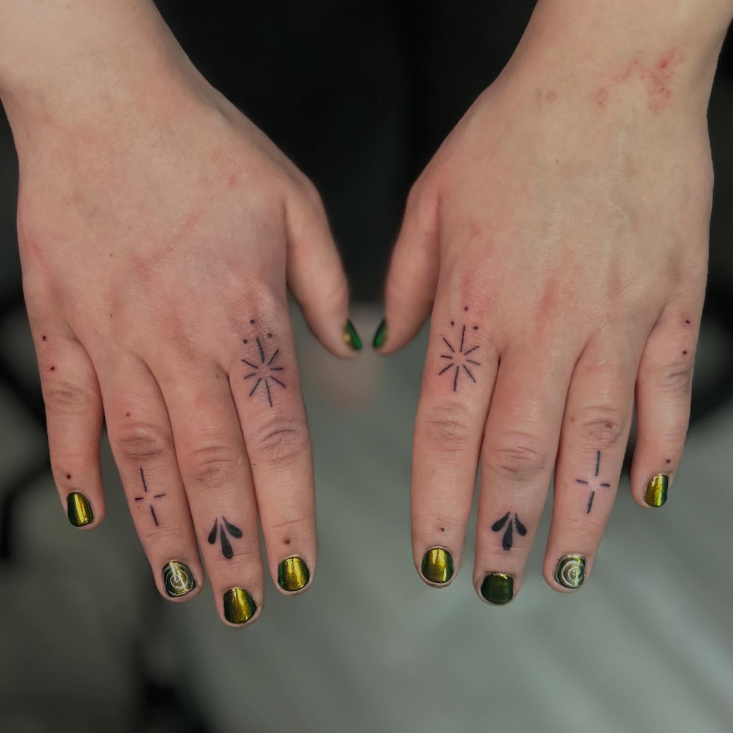 Tattoo by @kerostene — geometric