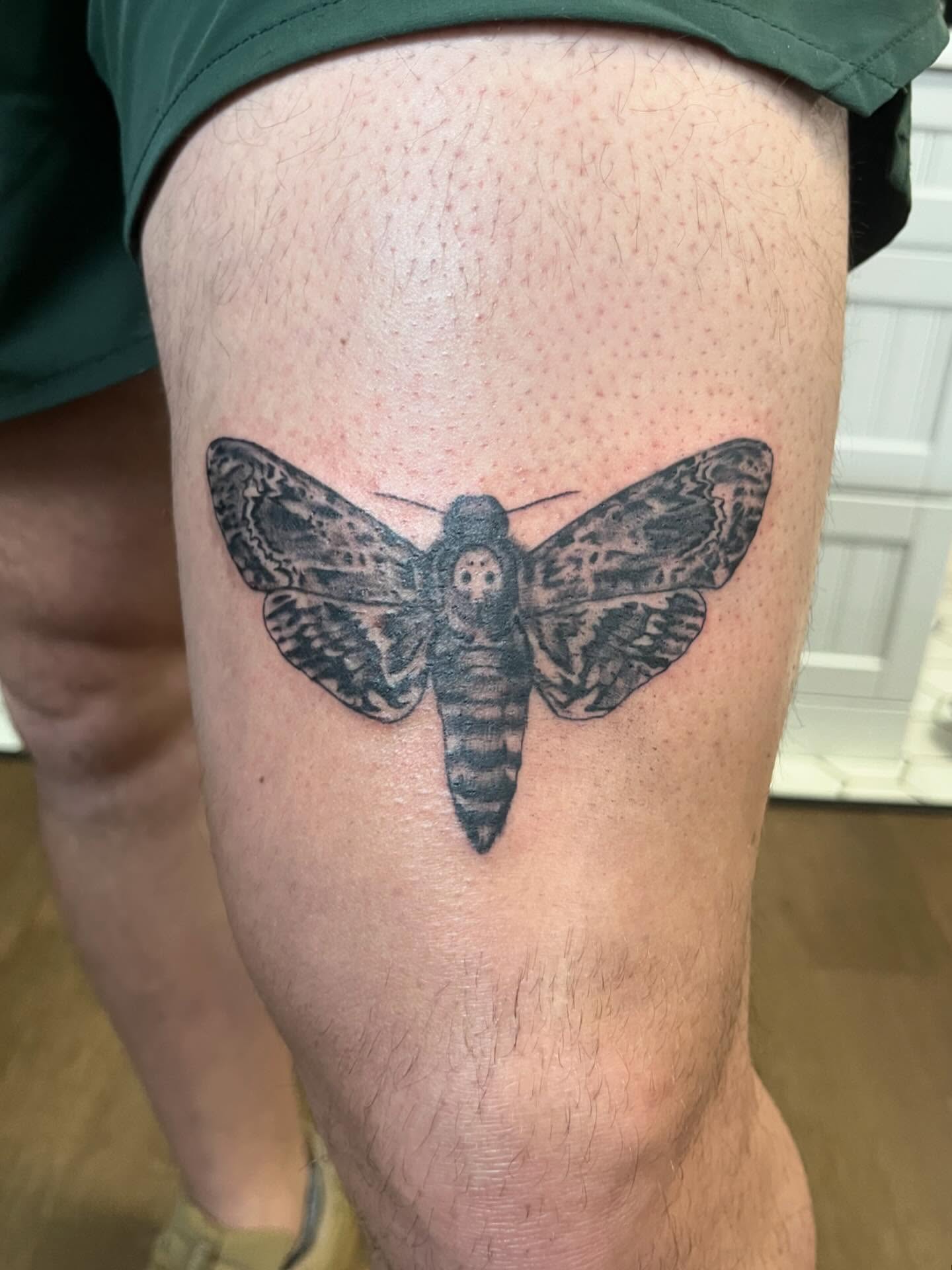Tattoo by @ren.nation.tattoos — black_and_grey