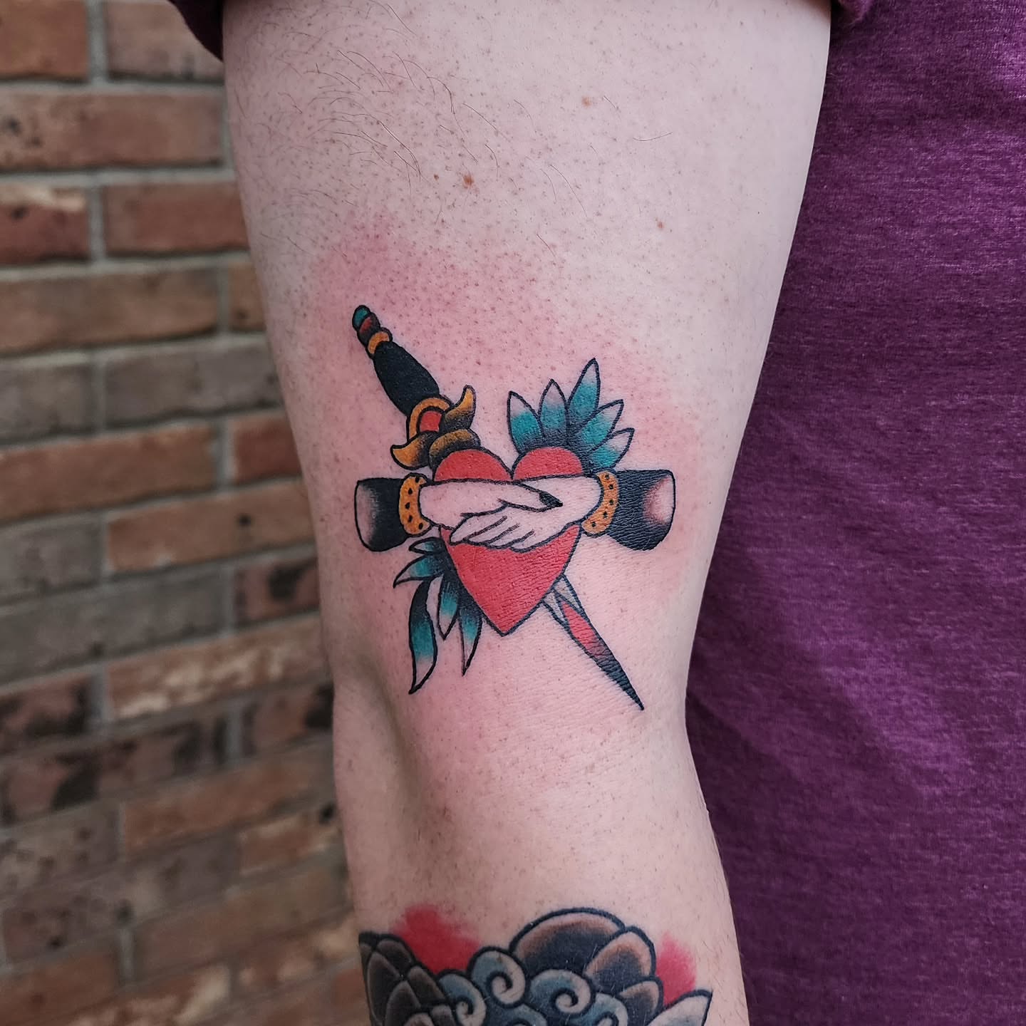 Tattoo by @bigtastytattoos — american_traditional
