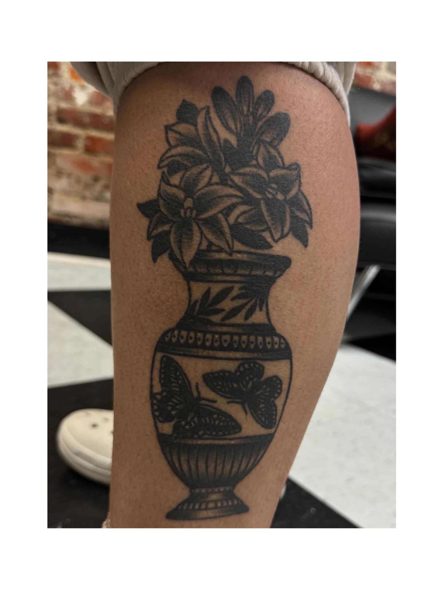 Tattoo by @tattooschooldropout β black_and_grey