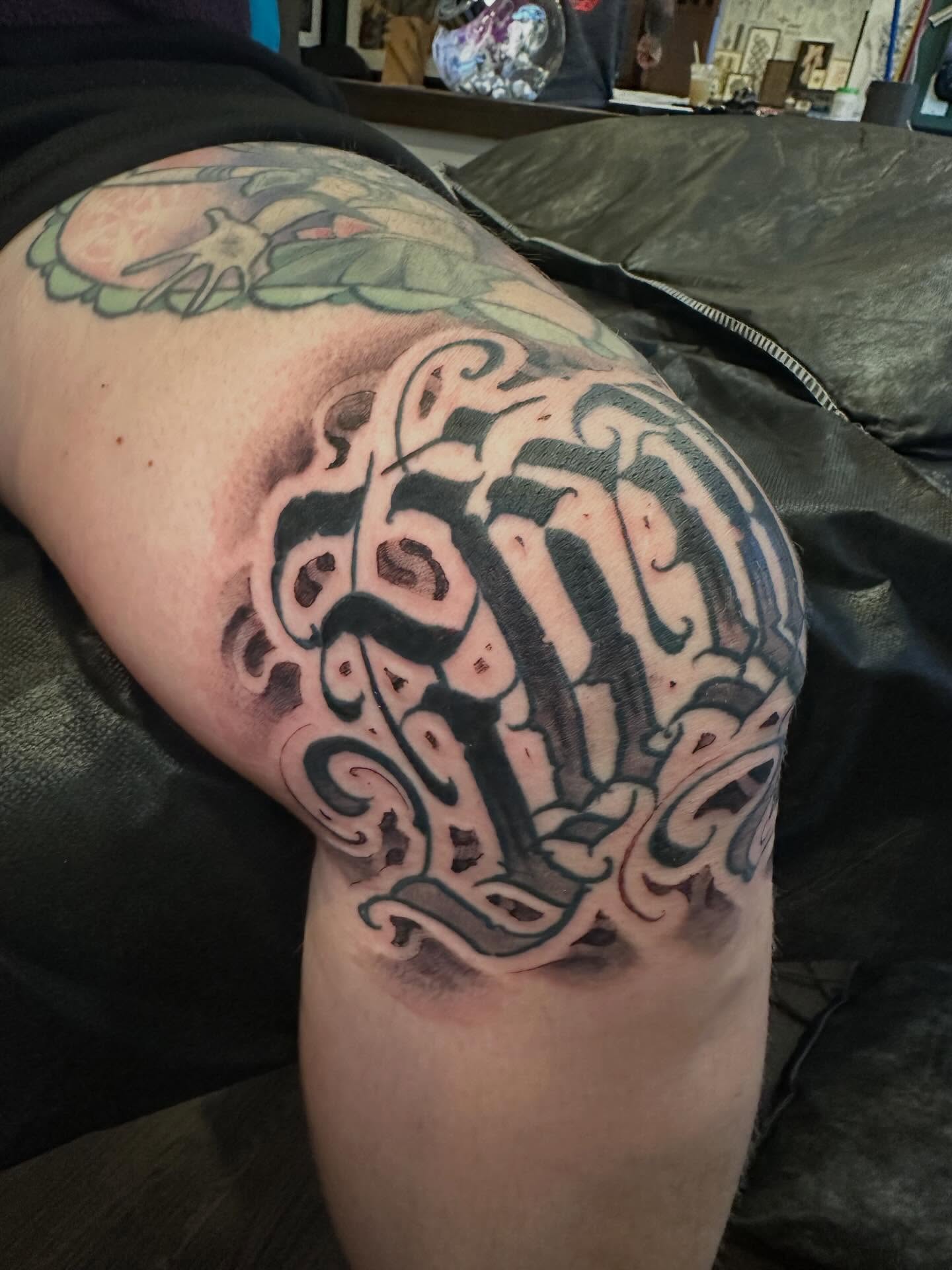 Tattoo by @deft_ink β lettering_script