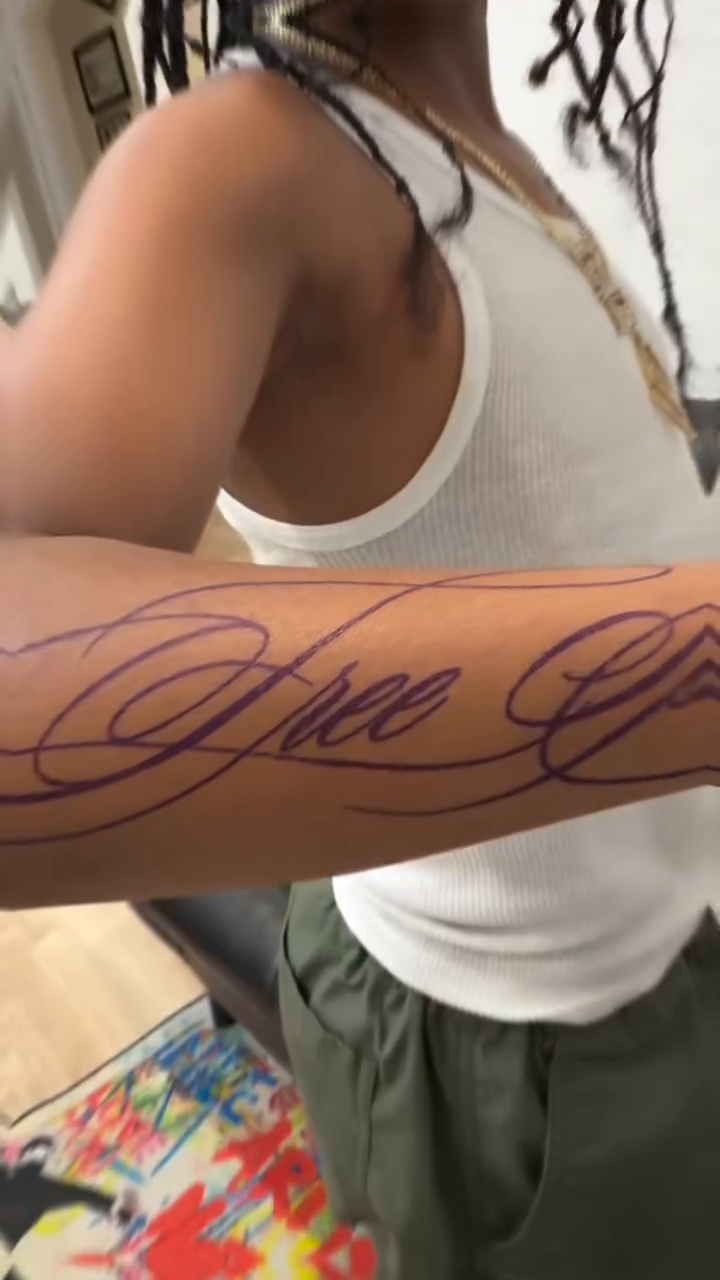 Tattoo by @dj_tattooedyou โ lettering_script, fine_line