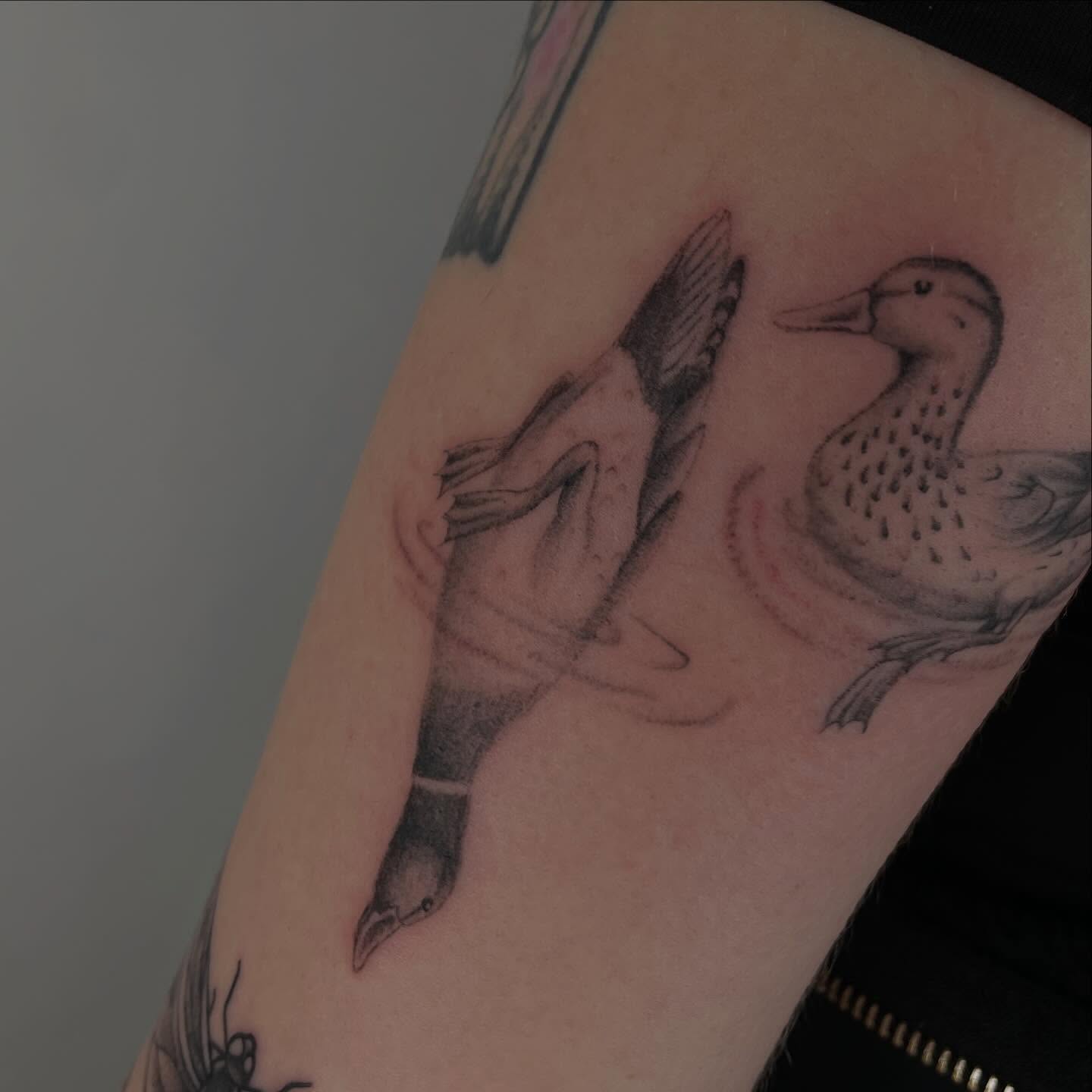 Tattoo by @jennanabread_ink — black_and_grey