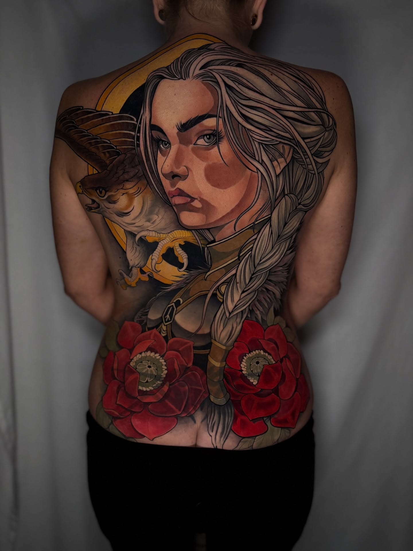 Tattoo by @travisbrown918 โ realism, dotwork
