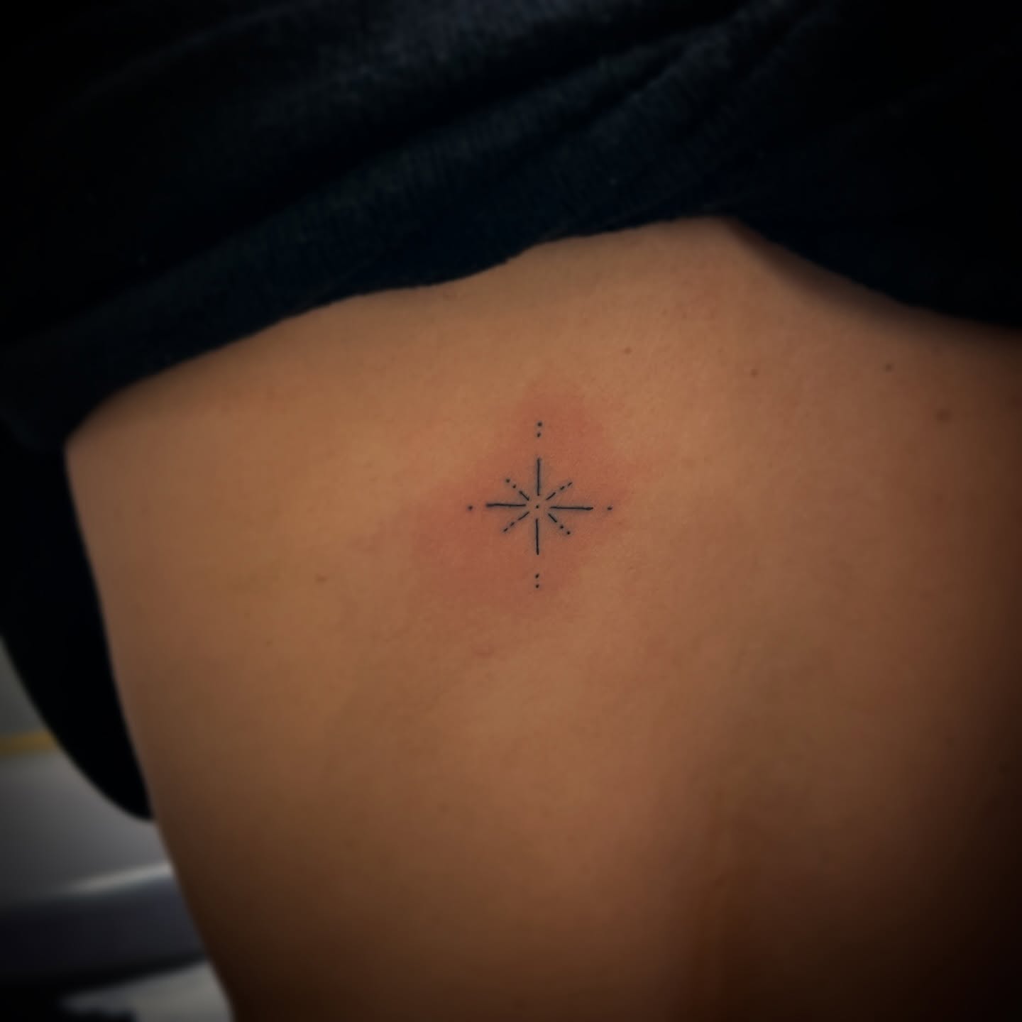 Tattoo by @yatush — dotwork