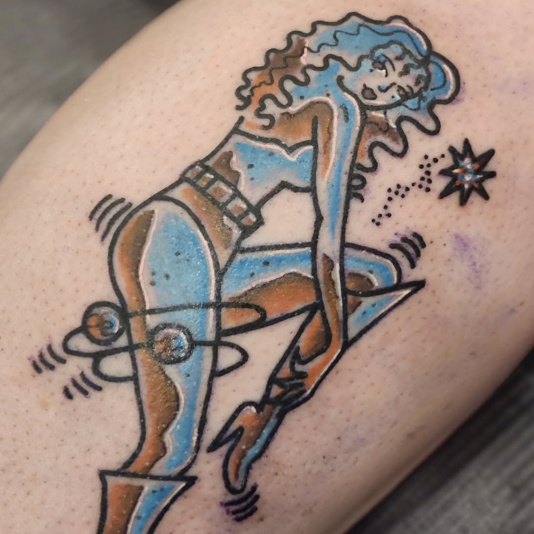 Tattoo by @queenofchaostattoos — american_traditional