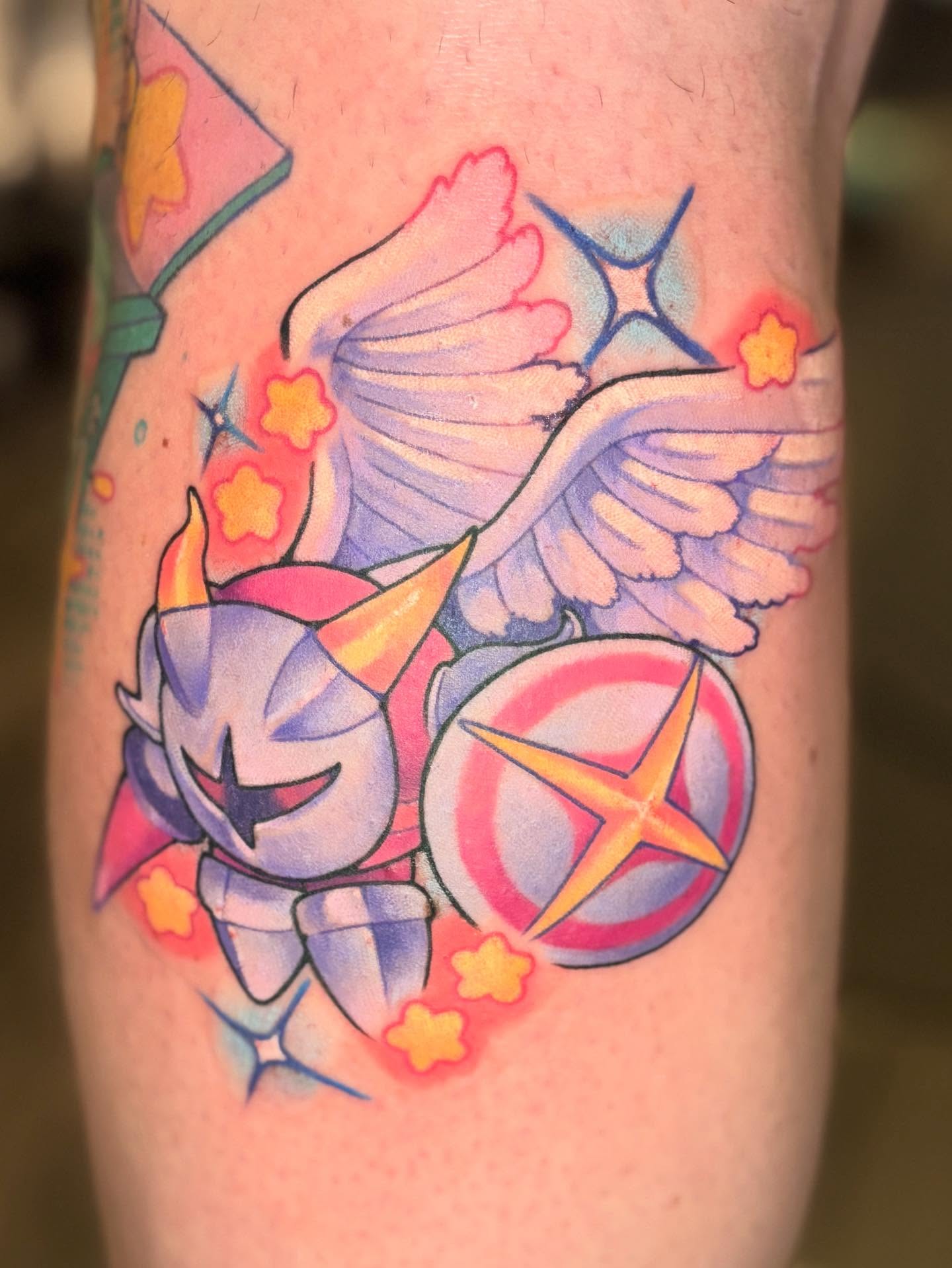Tattoo by @voidheart.tattoo — new_school, geometric