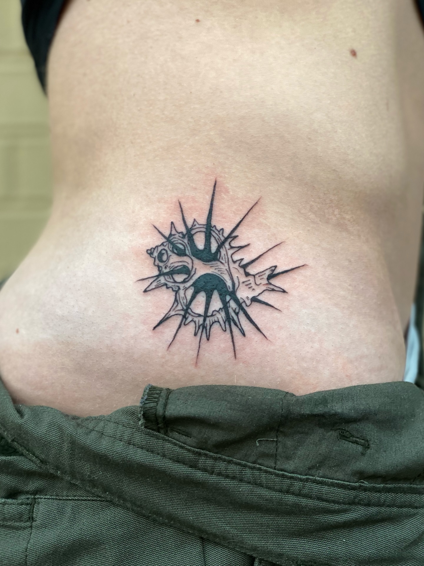 Tattoo by @lemonboyinks — black_and_grey