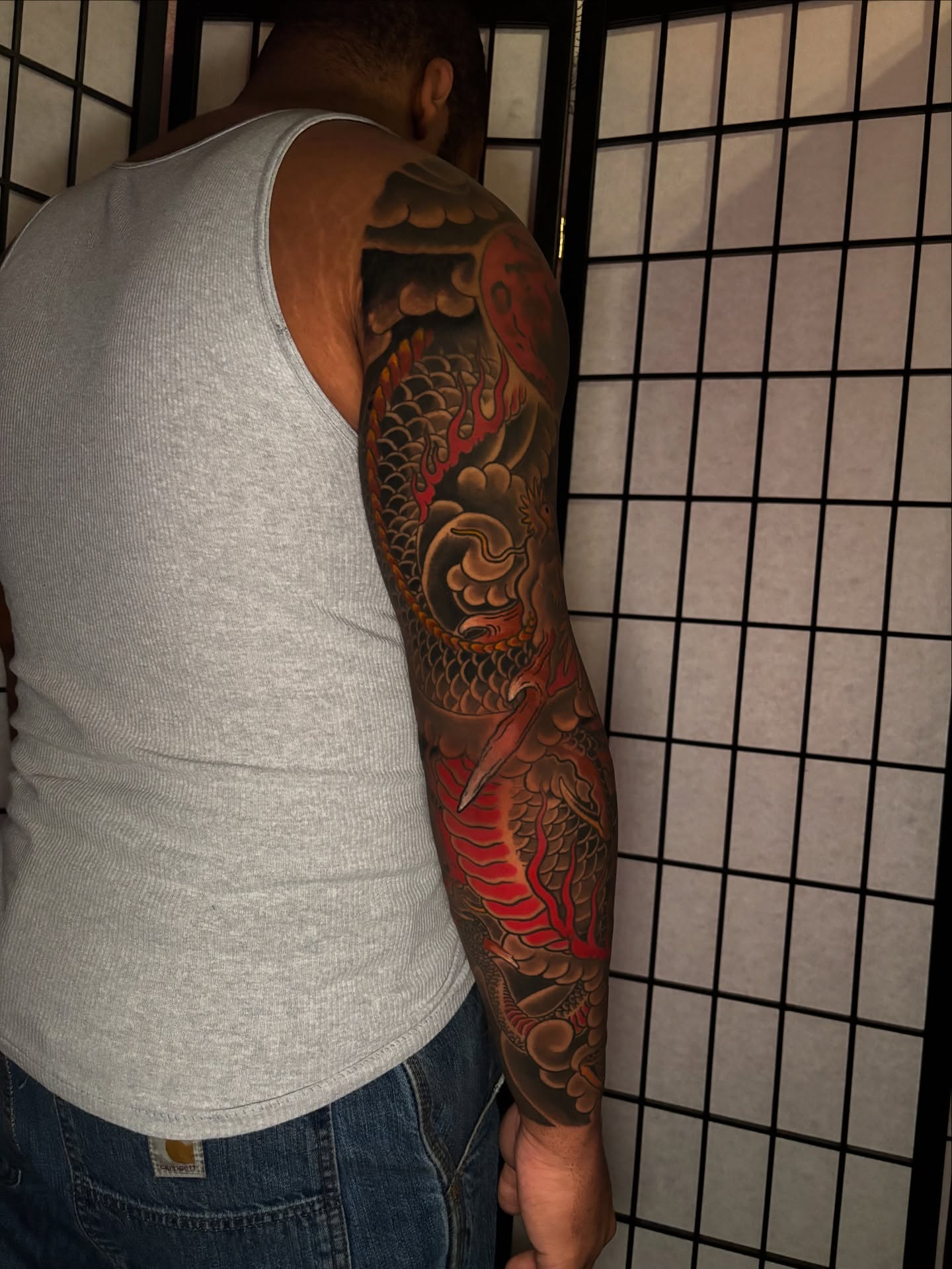 Tattoo by @mikemactattoo — japanese_irezumi