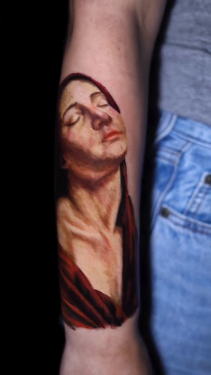 Tattoo by @na_tattoos — realism, black_and_grey