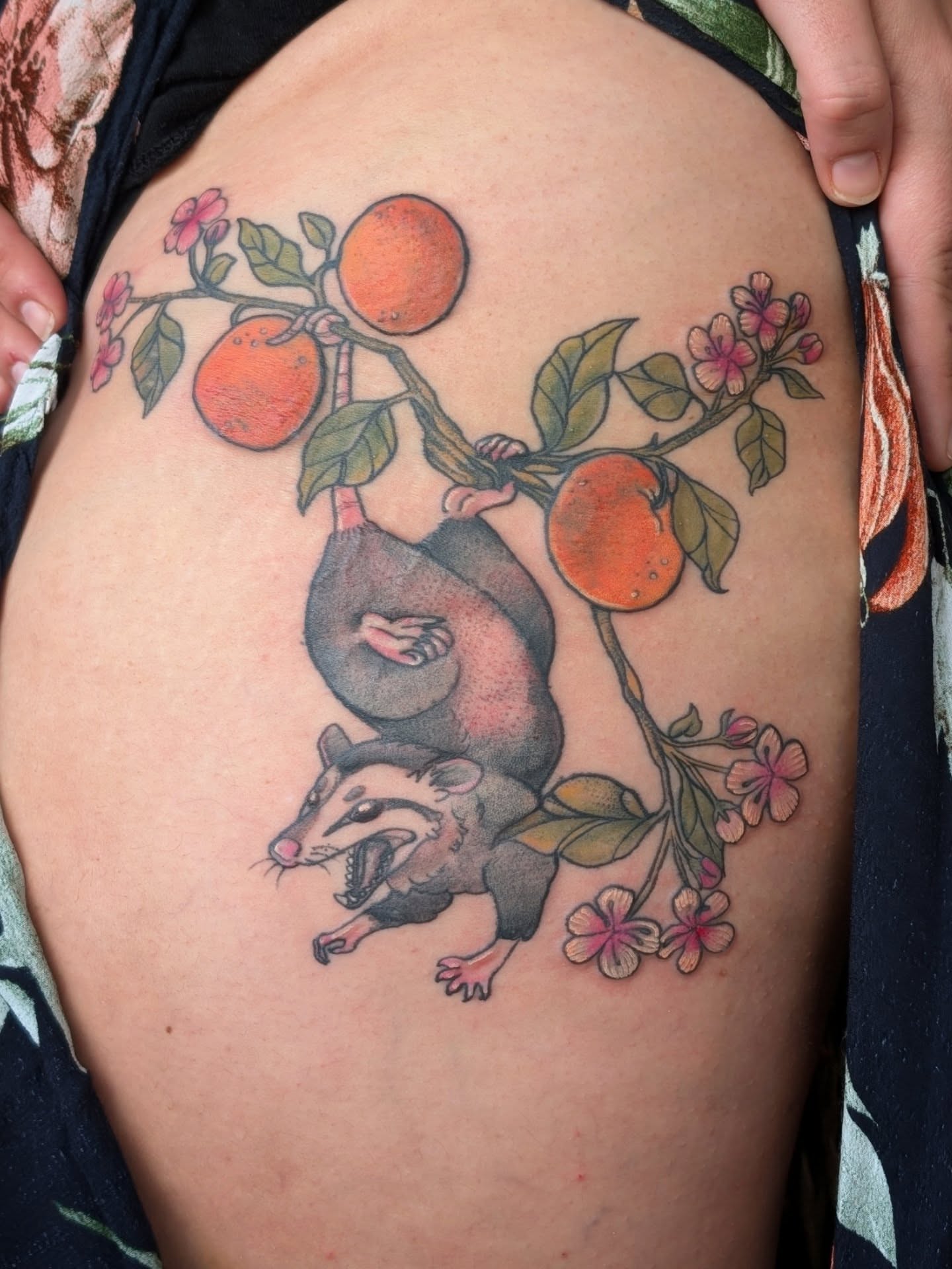 Tattoo by @crybabygoblin666 โ american_traditional, realism
