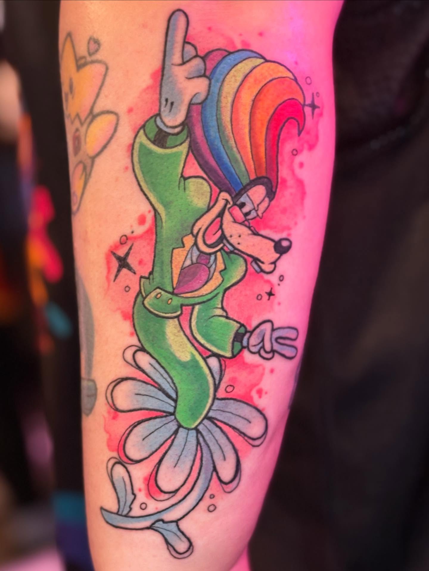 Tattoo by @neekostentaculz — watercolor