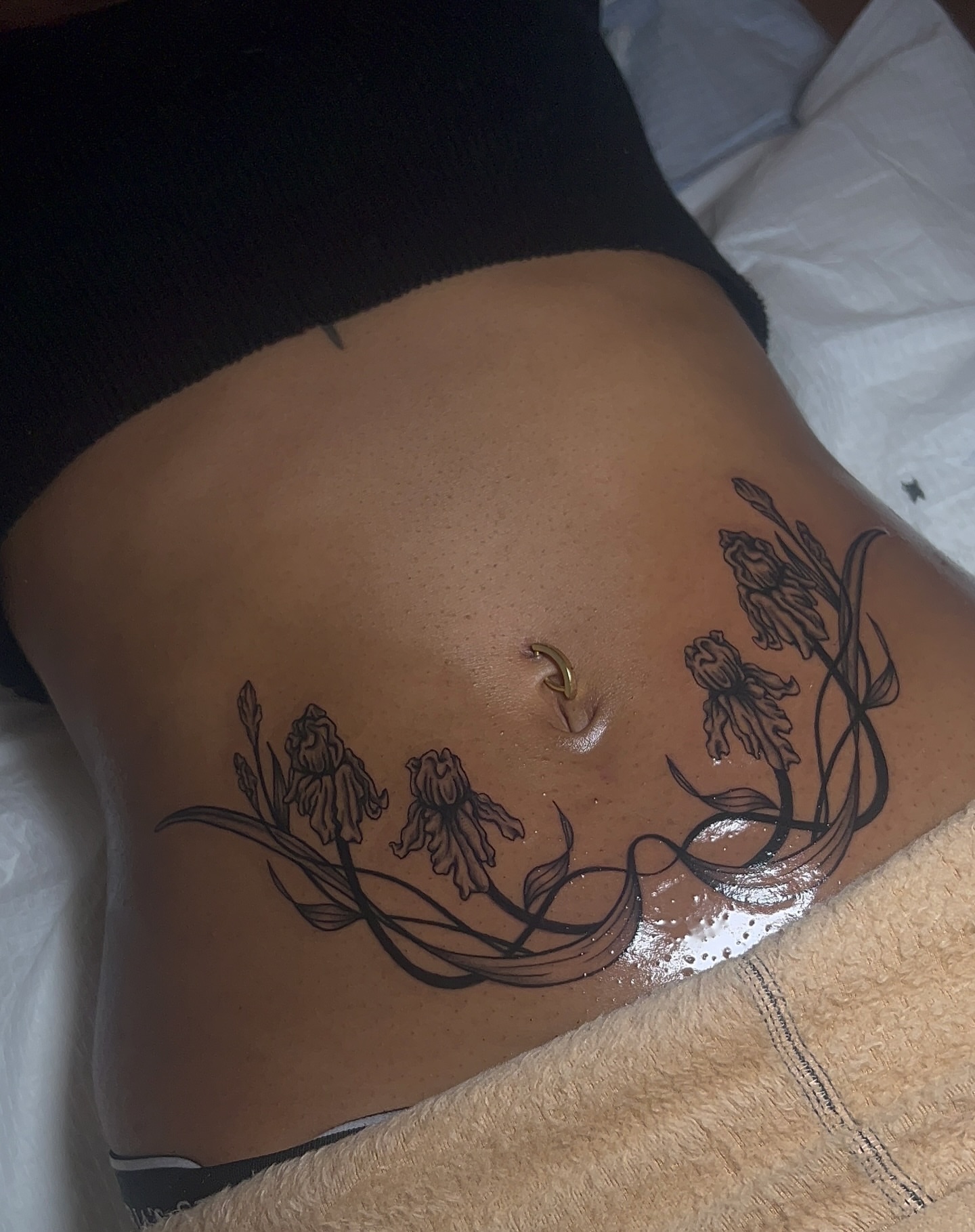 Tattoo by @pokedbyclo — black_and_grey