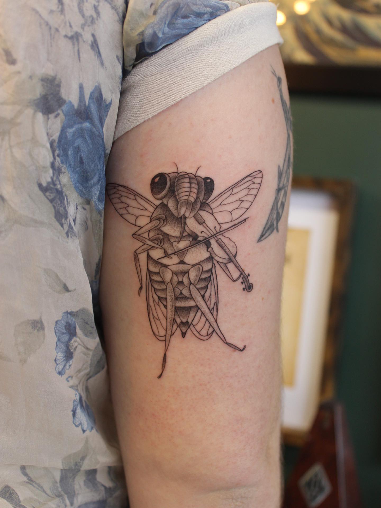 Tattoo by @emsky_ink — black_and_grey, realism