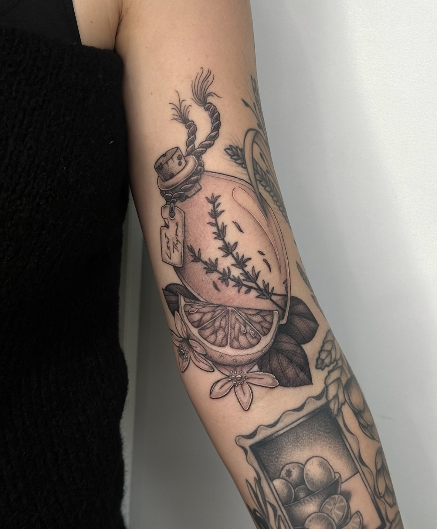 Tattoo by @perreault.productions — black_and_grey, realism