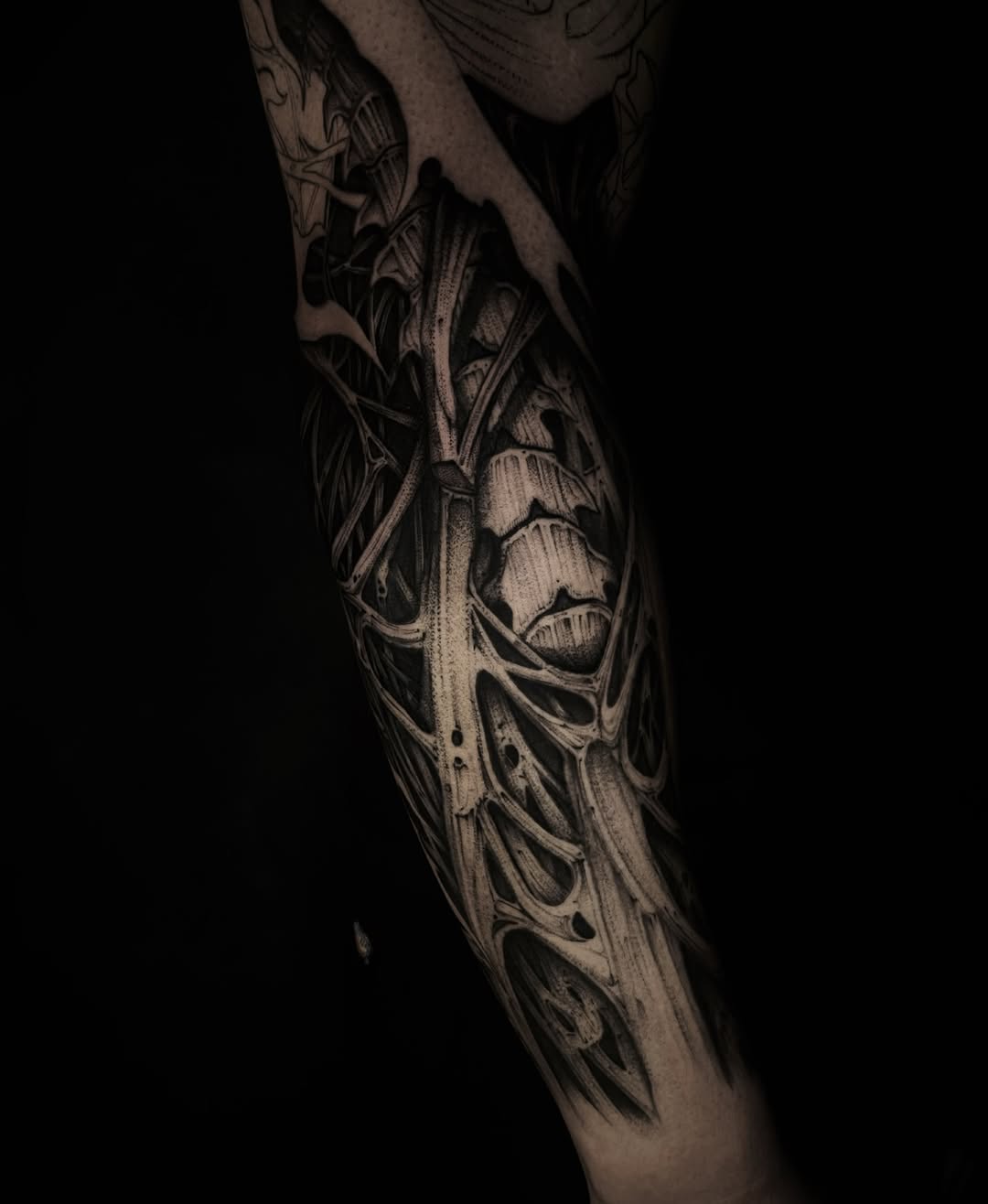 Tattoo by @tattooxklo โ black_and_grey, realism