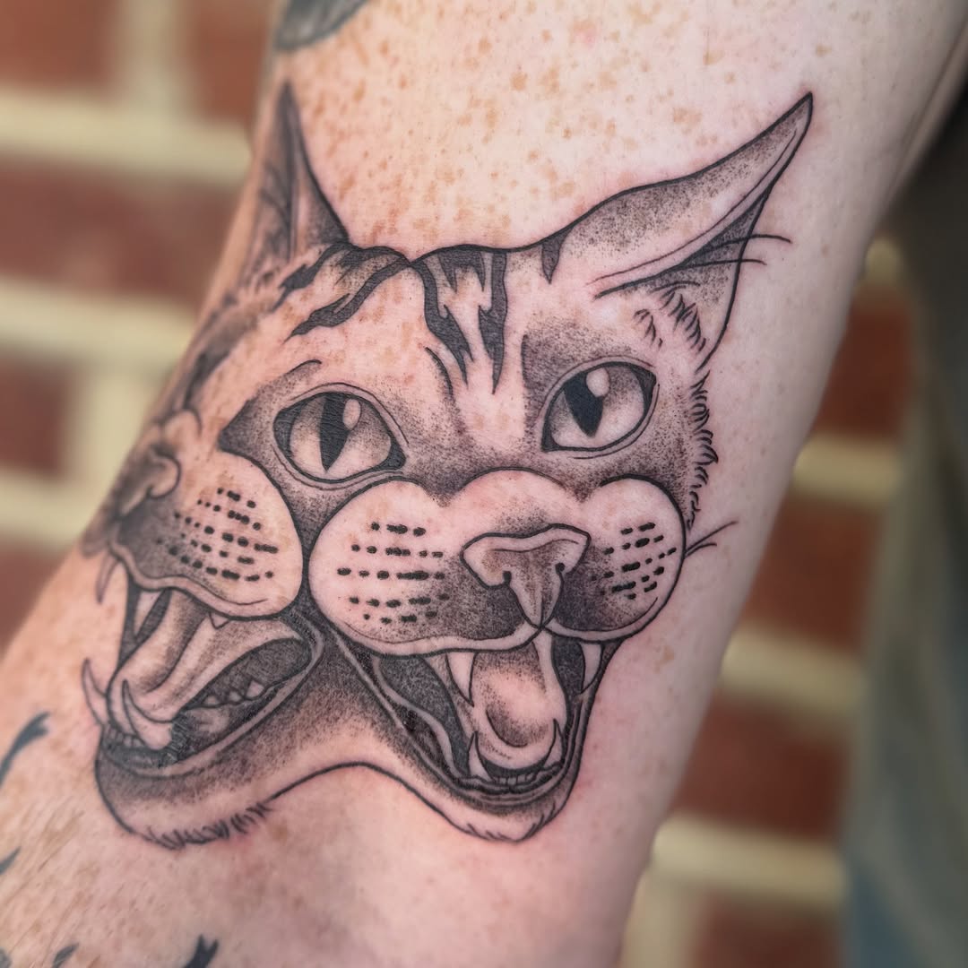 Tattoo by @smallpoke โ black_and_grey, realism