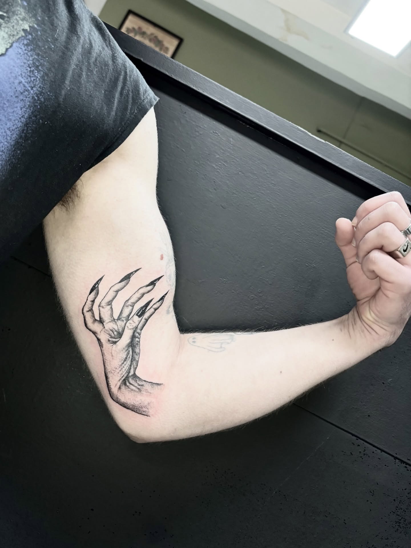 Tattoo by @whatashame.tattoos — black_and_grey