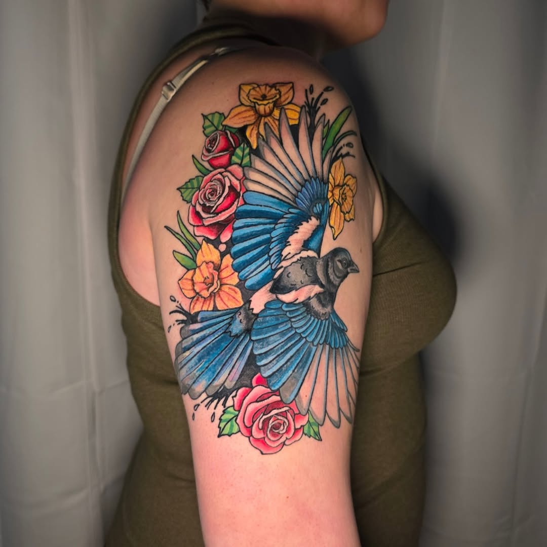 Tattoo by @shades_of_maggie — neo_traditional, realism