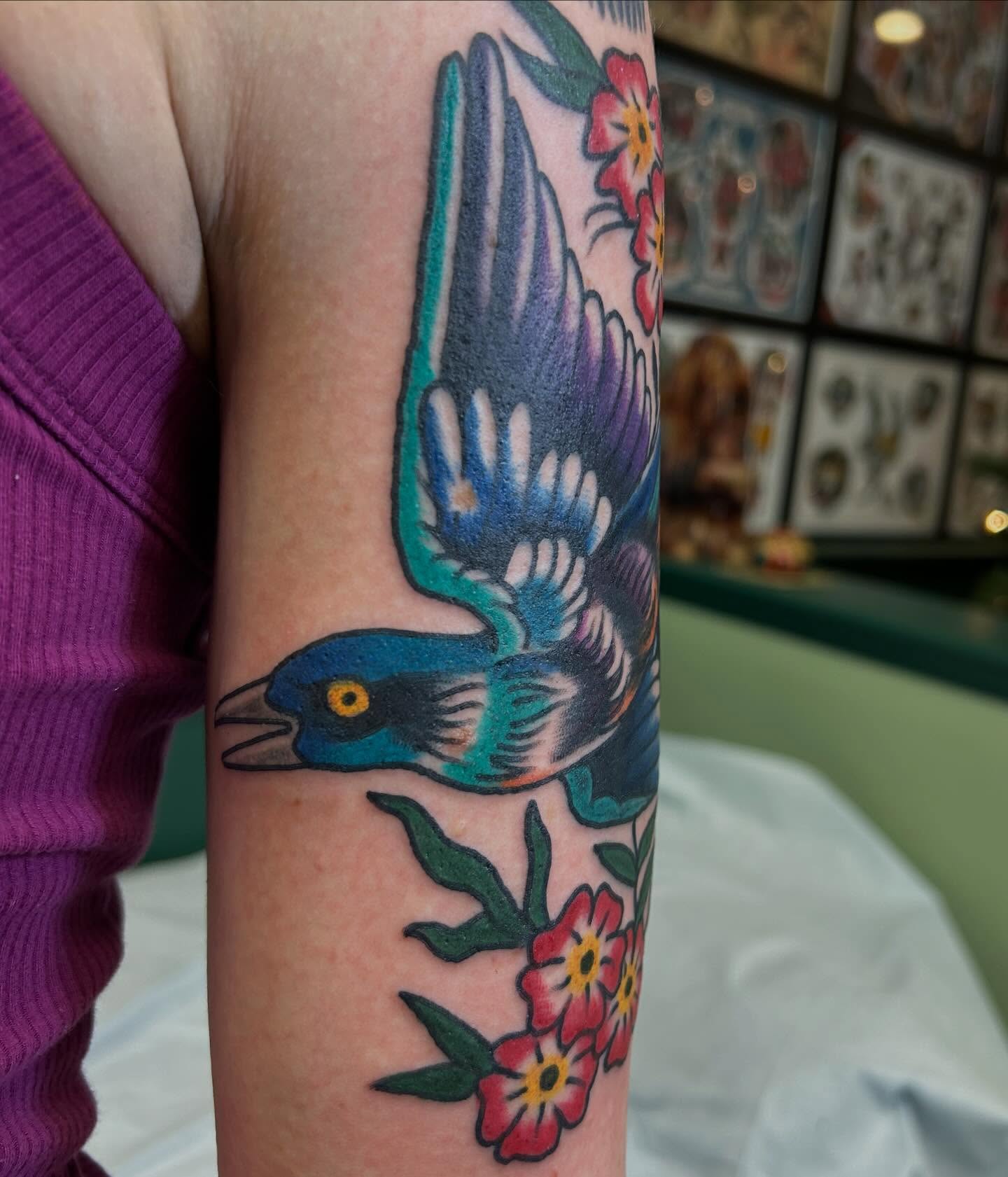 Tattoo by @erineinhorn — american_traditional
