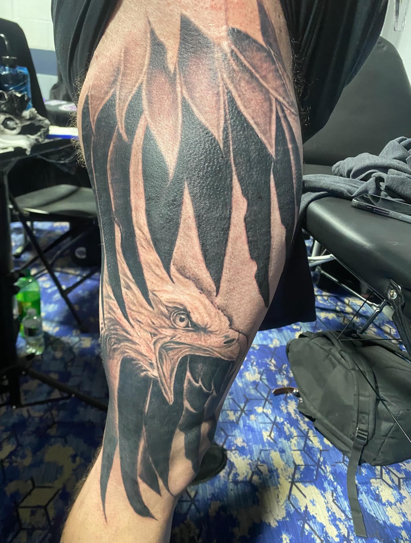 Tattoo by @moving_muralsart — realism, black_and_grey