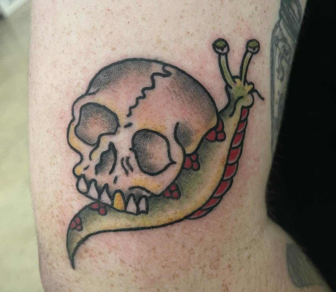 Tattoo by @beesnestqueenbee — american_traditional