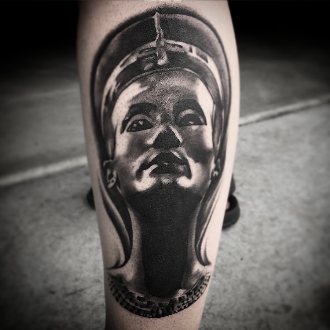 Tattoo by @freehandinbrandon — realism, black_and_grey