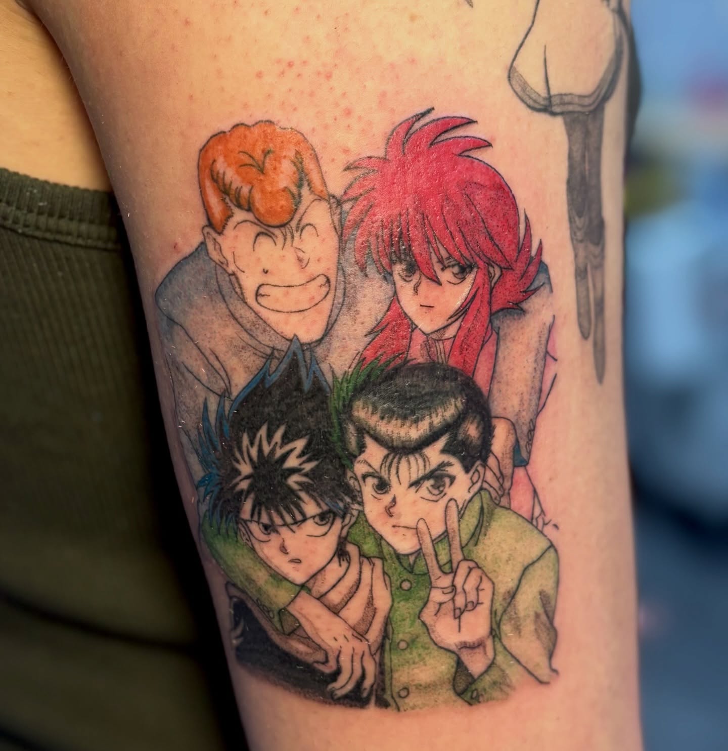 Tattoo by @neciatattoo — anime