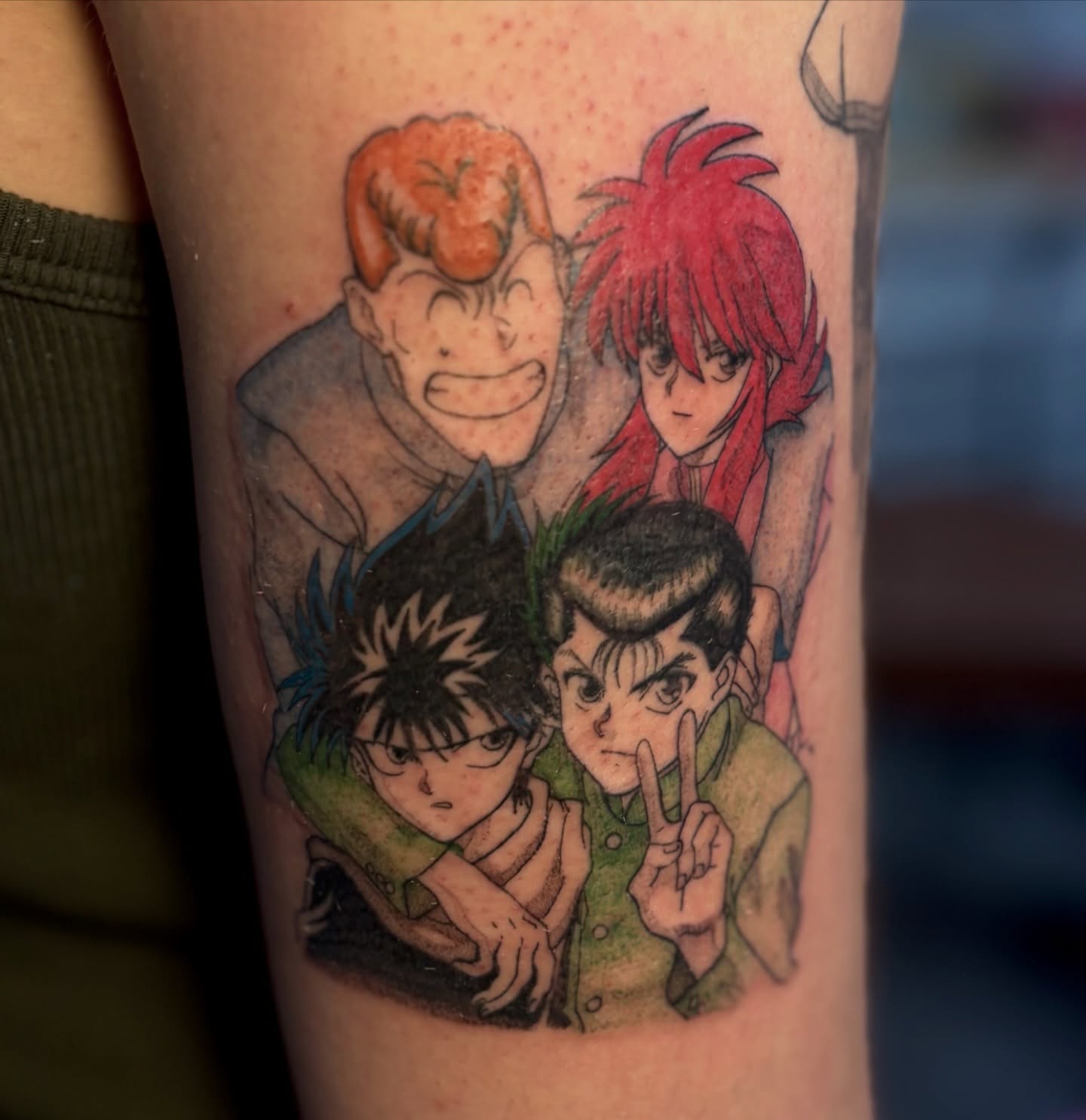 Tattoo by @neciatattoo — anime