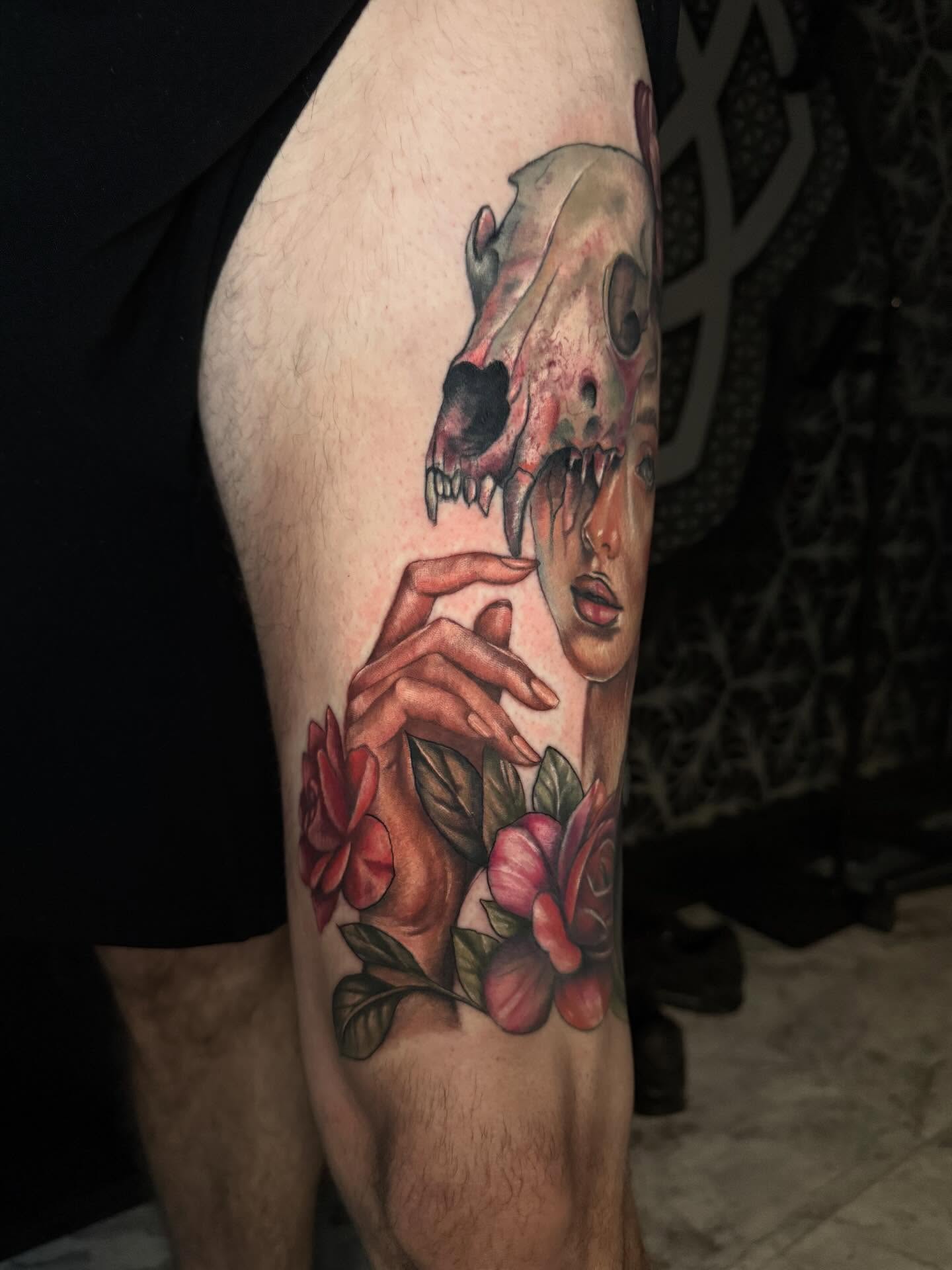 Tattoo by @inked_alex — realism, dark_realism